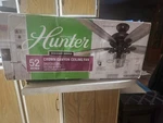 Hunter Inch Ceiling Fan - New Bronze (52016). Fixed Price $122.75.