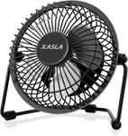 Xasla 4 Inch Small Usb Desk Fan, Mini Quiet With 6.1*3.7*6.1", Black. Fixed Price $21.46.