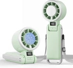 Tripole Portable Handheld Turbo Fan With Ice Cooling, 5 Speed Battery Rechargeab. Fixed Price $26.99.