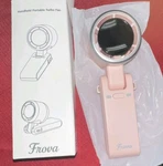 Frova Zephyrus Handheld Bladeless Battery Fan Blush Pink, Black, White, Or Green. Fixed Price $20.00.