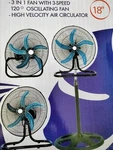High Powered Wall, Floor,desk, Garage Industrial Metal Blade Fan. Und,. Fixed Price $65.00.