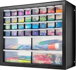Small Parts Storage Cabinet, Made Usa, 36-DRAWER Organizer For Hardware, Elec. Fixed Price $67.99.