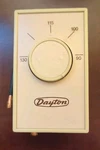 Nos Dayton Attic Fan Thermostat 2E340A / Electric Mfg. Co. Chicago. Fixed Price $19.99.