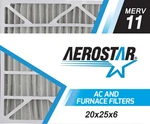 Aerostar 20X25X6 Merv 11 Filter For Aprilaire 201 Space-gard 2200, Pack. Fixed Price $96.15.