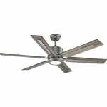 Progress Lighting P2586-8130K Glandon Ceiling Fan, Antique Nickel. Fixed Price $475.00.
