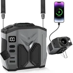 20000RPM Wearable Waist Clip Fan, 10000MAH 40H Long Lasting Brushless Motor, .... Fixed Price $38.67.