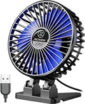 Jzcreater Usb Fan, Mini Portable Fans, 3 Speeds Desktop Cooling. Fixed Price $12.99.