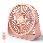 Faraday Usb Desk Fans 5 Inches Portable 360 Head Rotation Pink. Fixed Price $14.76.