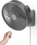 10 Inch Wall Mount Oscillating Fan With Remote And Timer Small Bedroom Rv. Fixed Price $87.95.