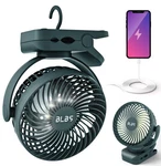 Blbs Rechargeable Camping Fan 65H 12000MAH With Output Ports, Hanging Hook, .... Fixed Price $48.27.