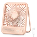 Koonie Usb Desk Fan, Strong Wind Ultra Quiet Small Personal 5 Inch, Mini Pink. Fixed Price $19.41.