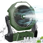Portable Misting For Outdoor Cooling, 24-90HRS Battery Powered Fan.... Fixed Price $66.87.