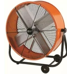 Commercial Electric 42 Direct Drive Tilt Drum Fan - Orange. Fixed Price $300.00.