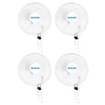 Hurricane Classic 16 Inch 90 Degree Oscillating 3 Speed Wall Fan, White, 4 Pack. Fixed Price $141.99.