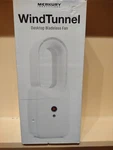 Merkury Innovations Wind Tunnel Portable Desktop Bladeless Lights Quiet Fan. Fixed Price $20.00.