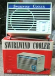 Working Mid-century Chadwick Swirlwind Cooler Fan 7001 Desk Original Box Nice. Fixed Price $12.49.