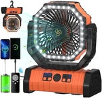 Adust Camping Fan - 20000MAH Battery Powered Operated Rechargeable. Fixed Price $50.51.