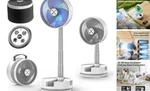 Socool 20000MAH 8" Portable Battery Operated Fans, Oscillating 8INCH White. Fixed Price $88.87.