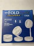 My Foldaway Collapsible Fan Usb Powered Portable White New In Box!. Fixed Price $20.00.