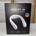 Torras Coolify Air Neck Conditioner 5000MAH - Golden White Brand New. Fixed Price $54.99.