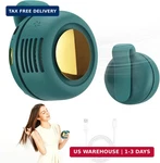 Portable Silent Mini Bladeless Fan 3-SPEED Clip-on 360 Rotatable, Suitable. Fixed Price $30.91.