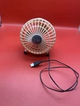 Kaz Usa Chillout Portable Usb Fan 6" Round Desktop Pink A004577R1. Fixed Price $10.00.