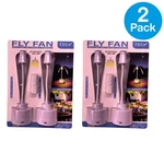 TECH2 Fly Fan With Light & Charger Pack New. Fixed Price $32.00.