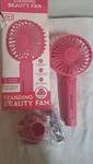 Absolute Hot Standing Beauty Fan Pink Rechargeable Portable Makeup. Fixed Price $13.99.