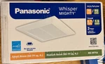 Panasonic RG-M79A Whisper Mighty 70-90CFM Ceiling/wall Bathroom Exhaust Fan. Fixed Price $60.00.