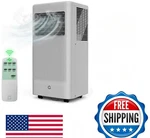 Garveetech Portable Air Conditioner, 3-IN-1 Cooling 8000 Btu Fan & Dehumidifier,. Fixed Price $196.55.