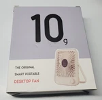 Small Desk Fan 10G Rechargeable Usb Battery Operated Ultra Quite Black. Fixed Price $14.87.
