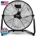 Simple Deluxe Comfort Zone Cradle Floor Fan 12 Inch 3-SPEED High Velocity 230. Fixed Price $79.98.