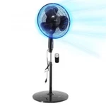Vie Air VA-16STF-BK In. 3 Speed Oscillating Stand Fan With Remote Control .... Fixed Price $62.14.