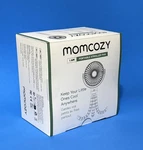 Momcozy Portable 4-SPEED Rechargeable Stroller Fan, New, Sealed. Fixed Price $23.00.